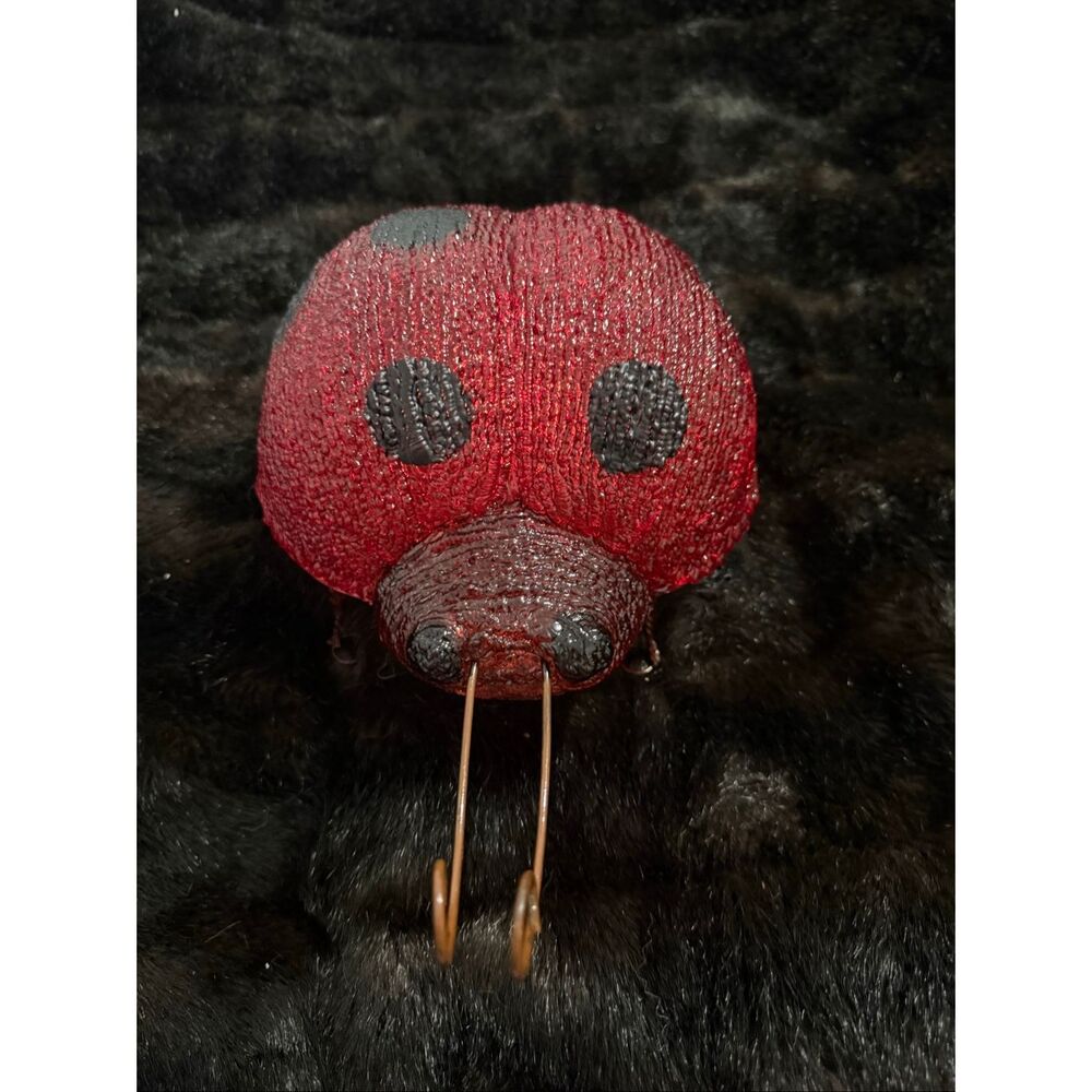 Ladybug Light Up Garden Decoration Lady‎ Bug Novelty Display Statue Resin Spring